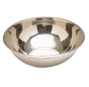 stainless steel salad bowl