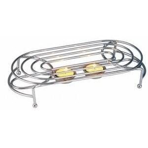 Stainless steel Balti table food warmer