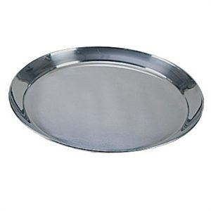 Stainless steel service tray