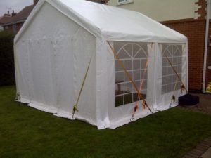 marquee 4m by 4m