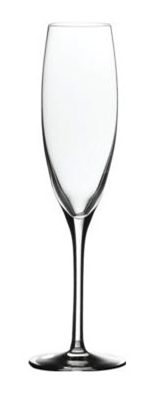 Tall champagne glass