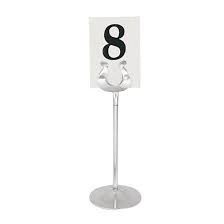 table number stand