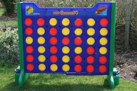Giant connect four game