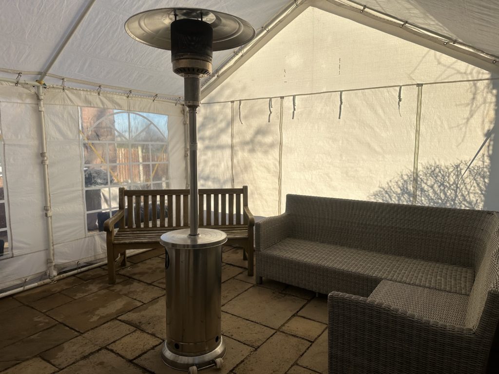 Marquee Heating Hire - Garden Party Hire